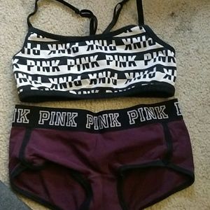 Set of bralette amd panties